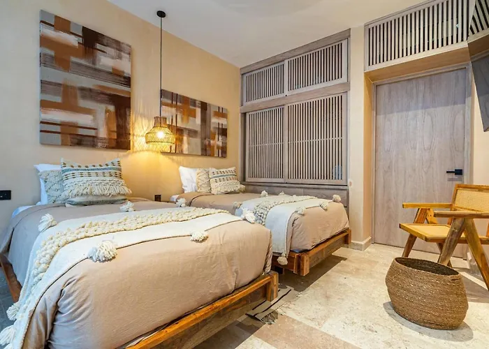 Luxury Beachfront 3br Tulum